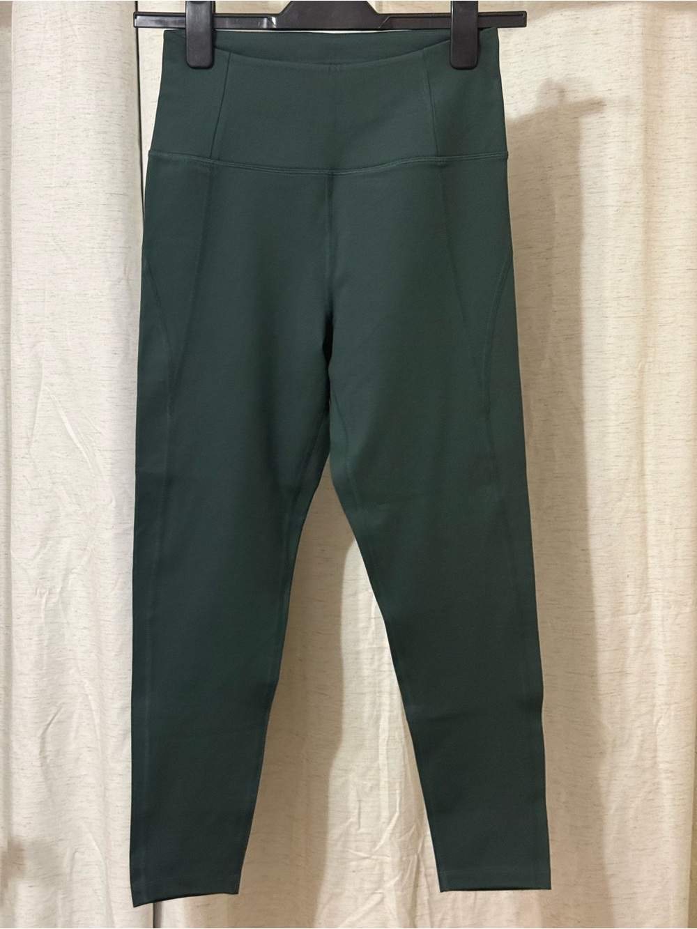 girlfriend collective Dark Green High-Waist Leggings
